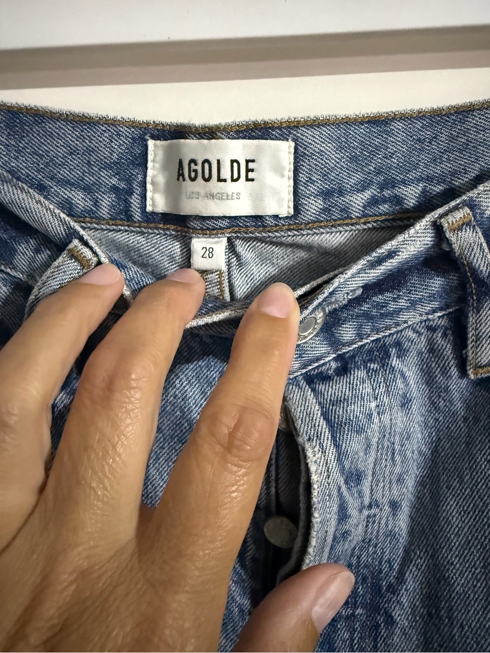 BNWT Women’s AGOLDE 90’s jeans Size 28 - Picture 3 of 9
